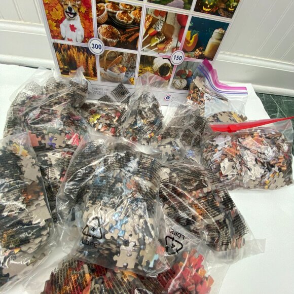 12 assorted puzzles Cardinal puzzles jigsaw - Picture 7 of 7